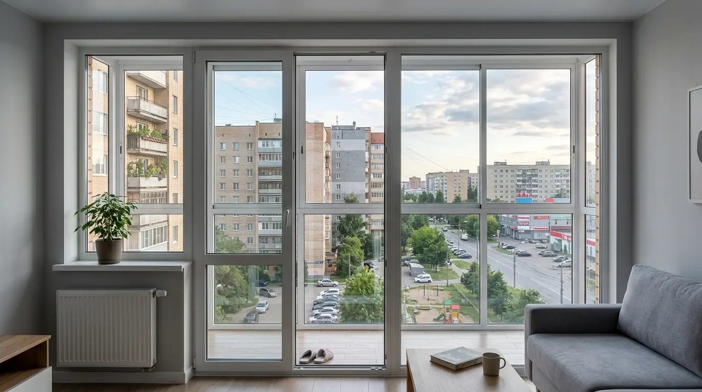 Межбалконные перегородки из профнастила — балкон, вид, квартира