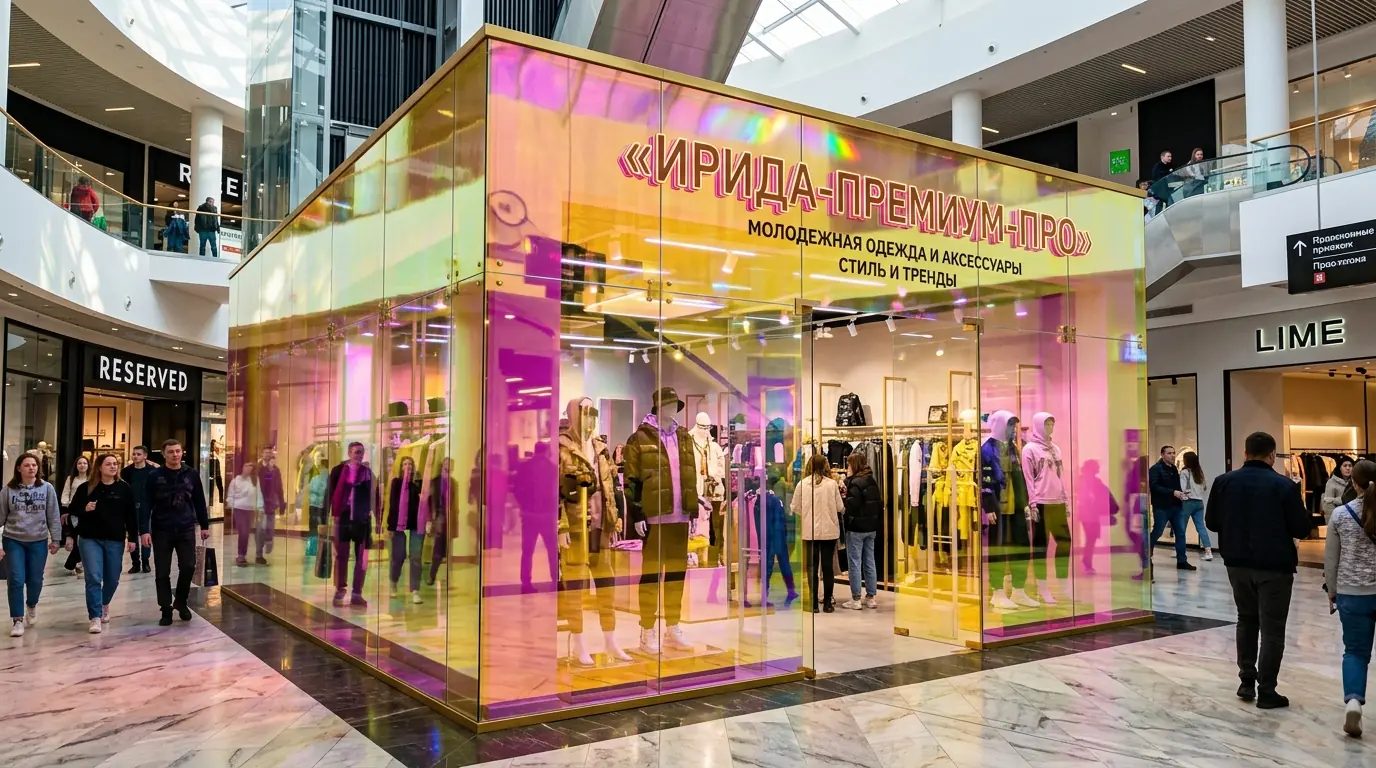 Стальные торговые витрины повышенной прочности — переливающийся, стекло, перегородка, магазин