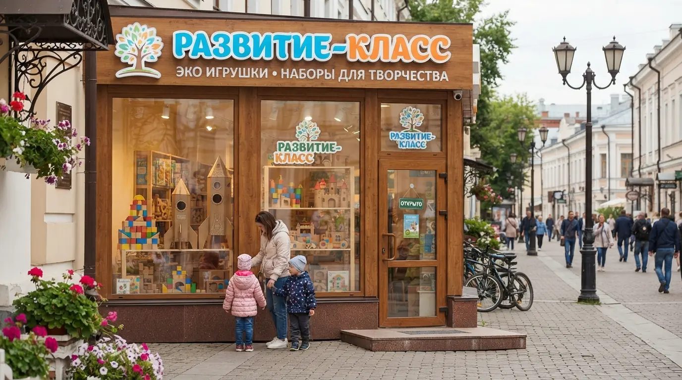 Стоечно-ригельные витражные фасады — игрушки, магазин, витрина, улица